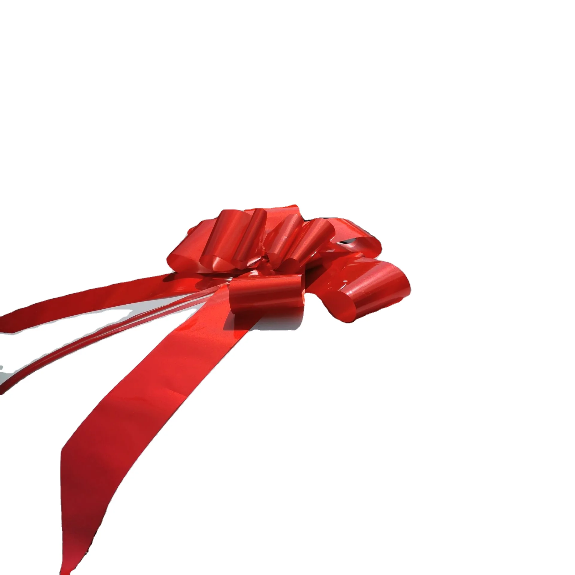 Guangdong High Quality Wholesale Factory Decorative  Red Ribbon Bow Giant  Car Bow  for Wedding