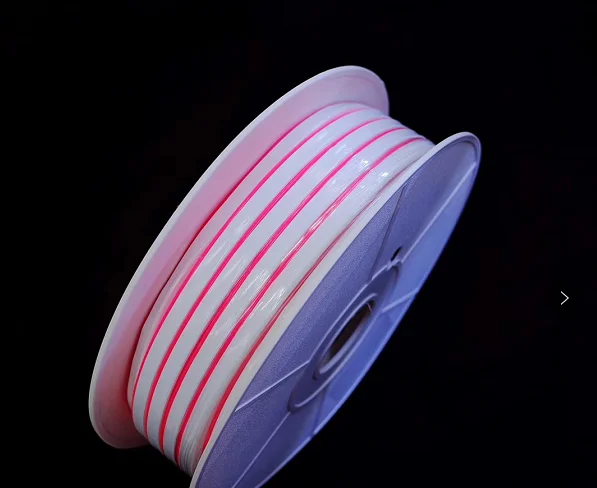 8*16mm neon led flexible  2.5cm cuttable  dc12v silicone led neon strip light