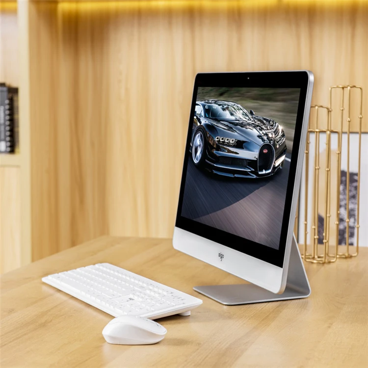 27-inch Large Screen All In One Computers  Desktop Computer For Business  Gamer Barebone PC All-In-One