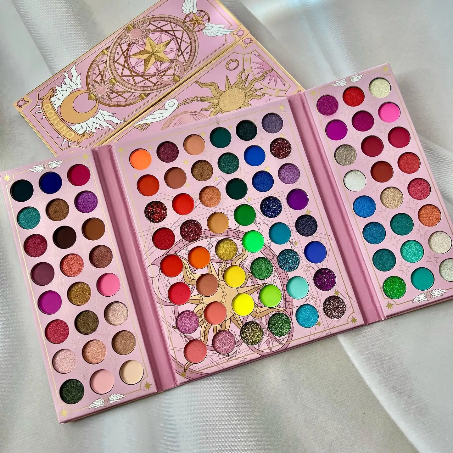ONEYIOO multi role makeup palette 96 colors Matte Glitter Eyeshadow stage party festival eyes makeup eye shadow AZ-88