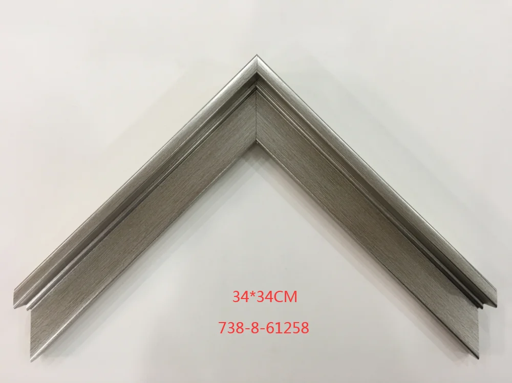 Silver Color Modern Cheap Plastic Canvas Picture Photo Painting Floating Frames For Home Decoration Canvas Print