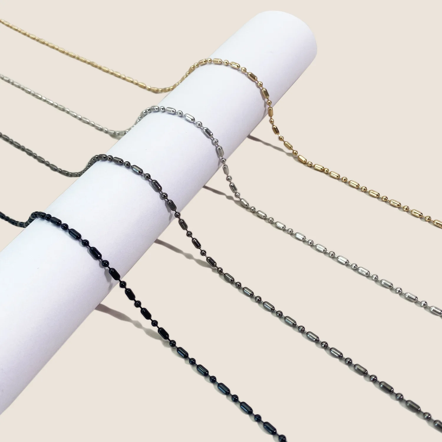 2023 Presbyopia Glasses Fashion Metal 2.4mm Copper Glasses Chain Glasses Rope