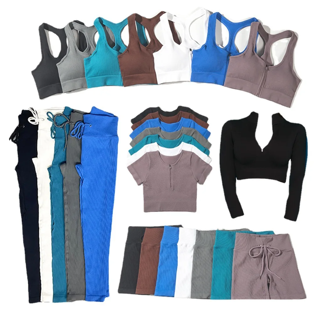 [Free Sample] Yoga Pants Leggings Apparel Processing Services Slight Customize Gym pants