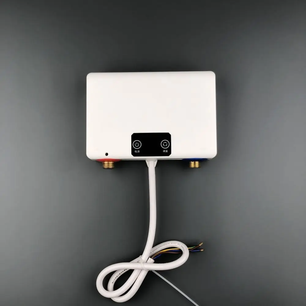 Touch Control used instant electric hot water heater tankless intelligent shower water heater