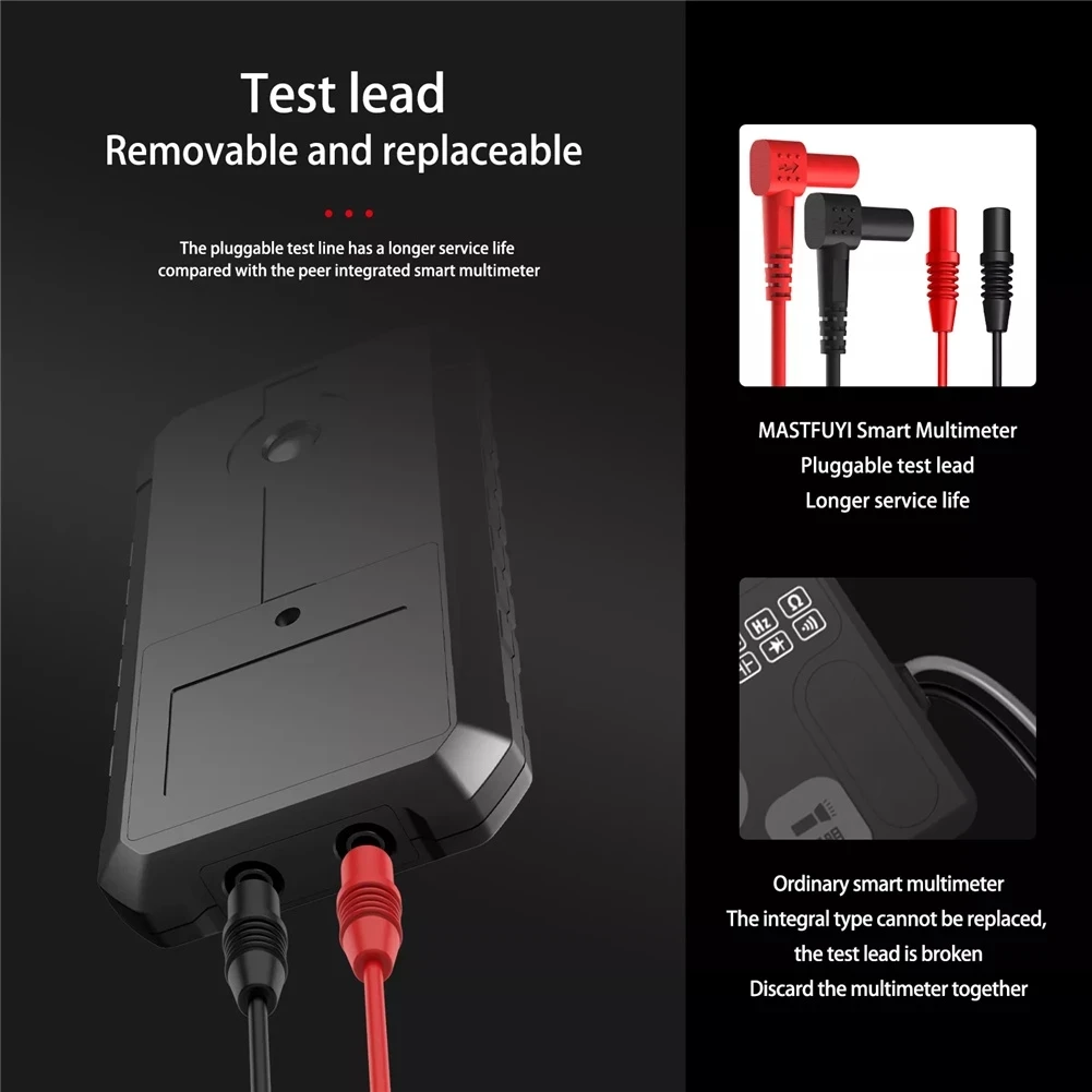 ST184 Цифровой мультиметр клещи True RMS 6000 отсчетов профессиональные измерительные тестеры AC/DC напряжение переменного тока