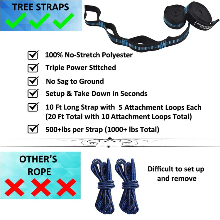 20d ultralight polyester ripstop parachute paraglider hammock fabric, single person customized army hammock with mosquito net