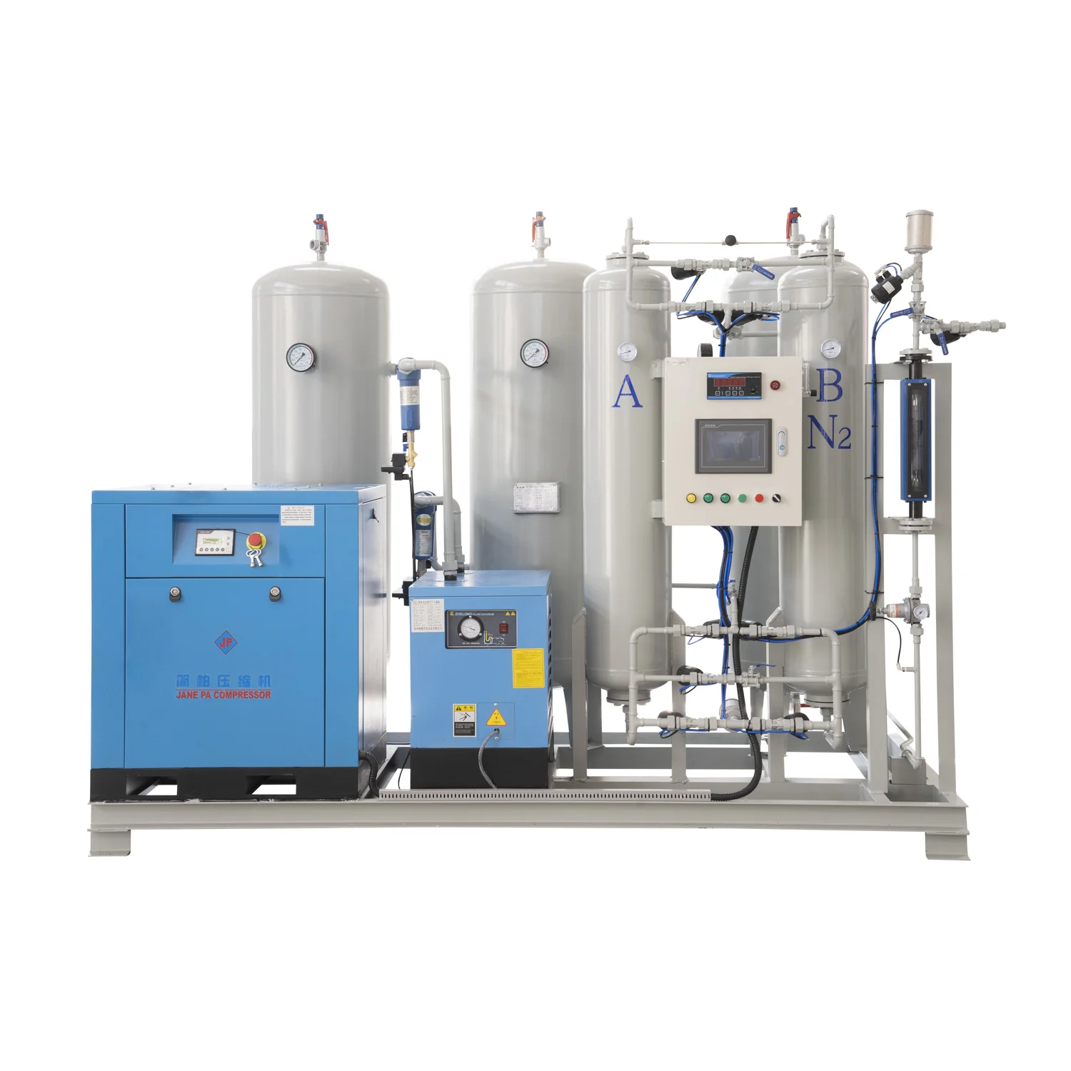 Professional manufacture promotion price 90Nm3/hr Low energy consumption n2 generator nitrogen plant