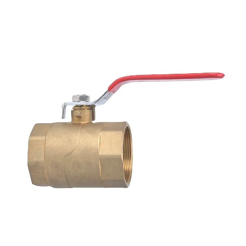 Yuhuan JiDa Copper Co., LTD. Two-way gold silver nickel plated BSP NPT brass ball valve f