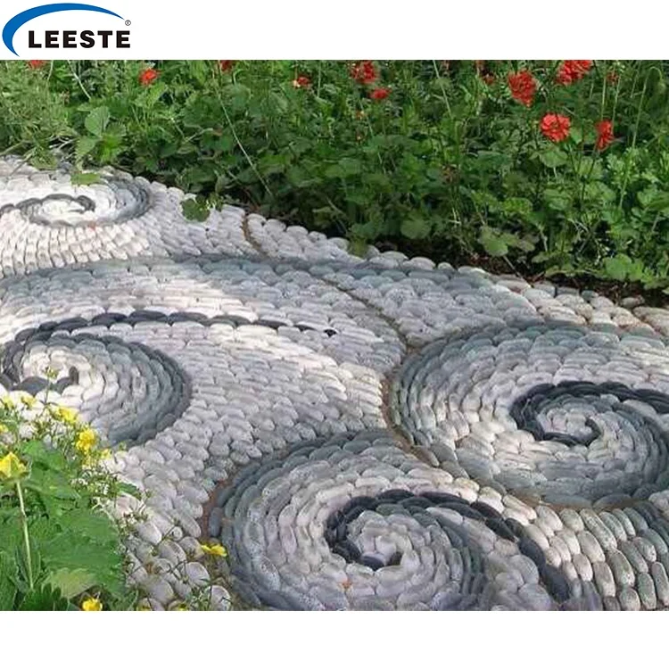 Natural stone black pebble Use for paving / decoration / Landscape