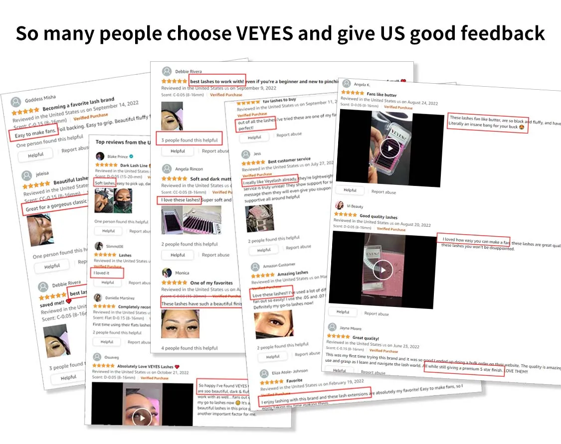 Veyelash Silk Volume Lashes Easy to Fan Lash Auto Self Fanning Faux Mink Eyelash Extensions