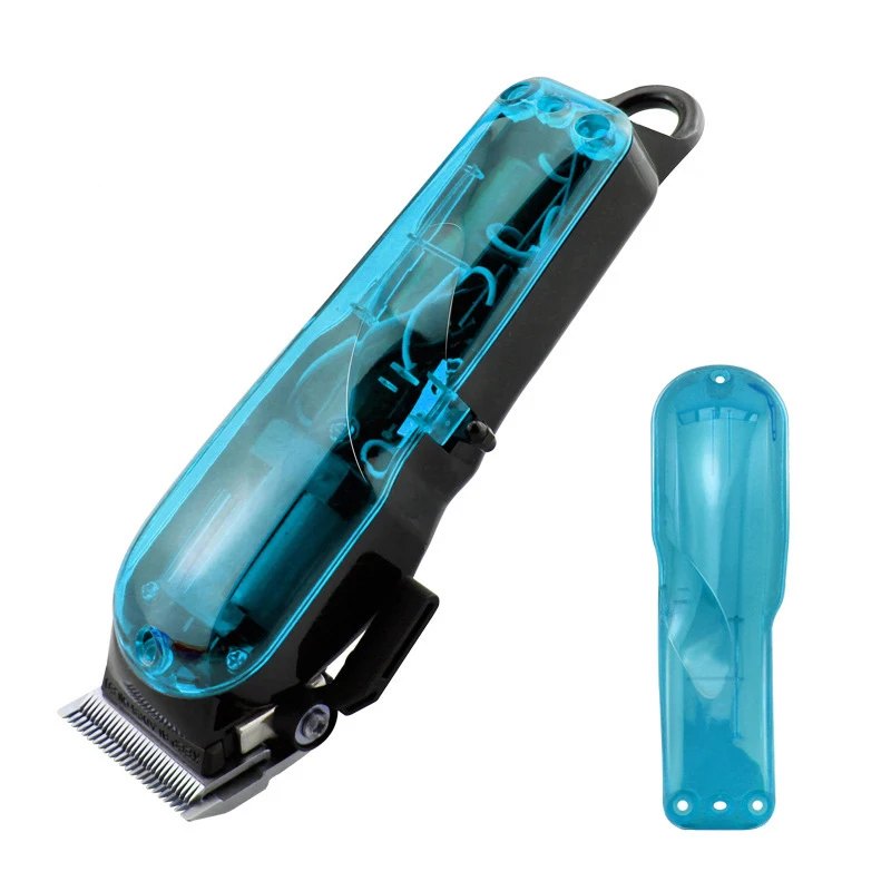 
Wireless Transparent Multi-color Customizable Charging Adult Hair Trimmer 