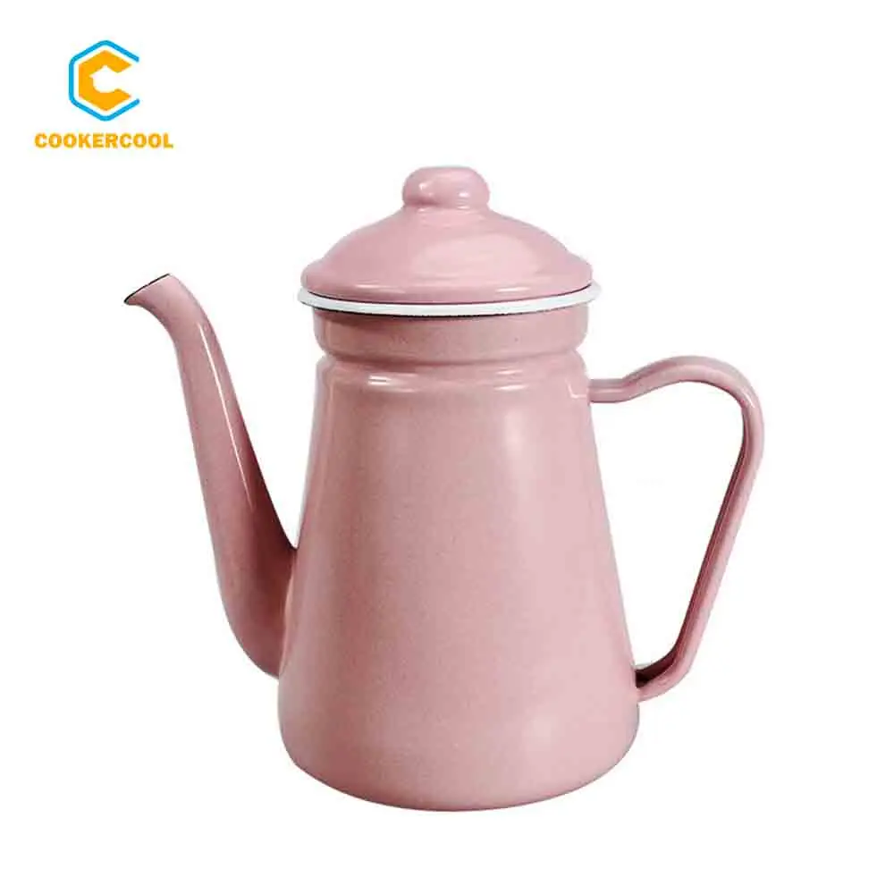 Cookercool Керамический Чайник 1 2 л 1.5L эмаль кофейник масленка чайник с