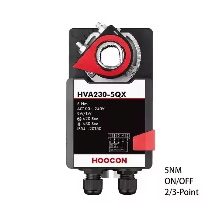 230V HVAC System 5NM Electric Fail-safe Damper Actuator Modulating Control
