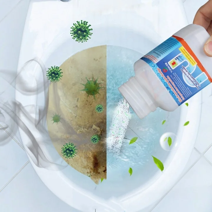 268g/bottle Sink & Drain Cleaner Powder Powerful Sink and Drain Cleaner Clog Remover Pipe Drain Cleaning