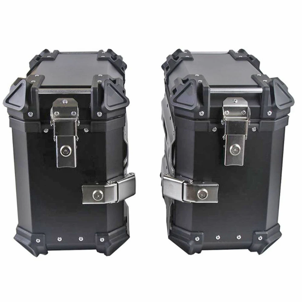 0031 motorcycle top box aluminum Motorcycle Aluminum Alloy  Luggage Delivery Traffic enforcement document box