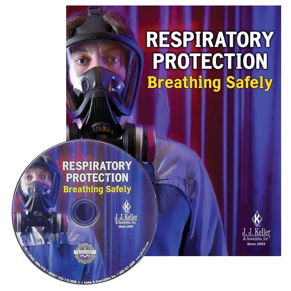 
Respiratory Protection: Breathing Safely - English & Spanish Training Program DVD/CD Video - Satisfy OSHA Training Requirements 