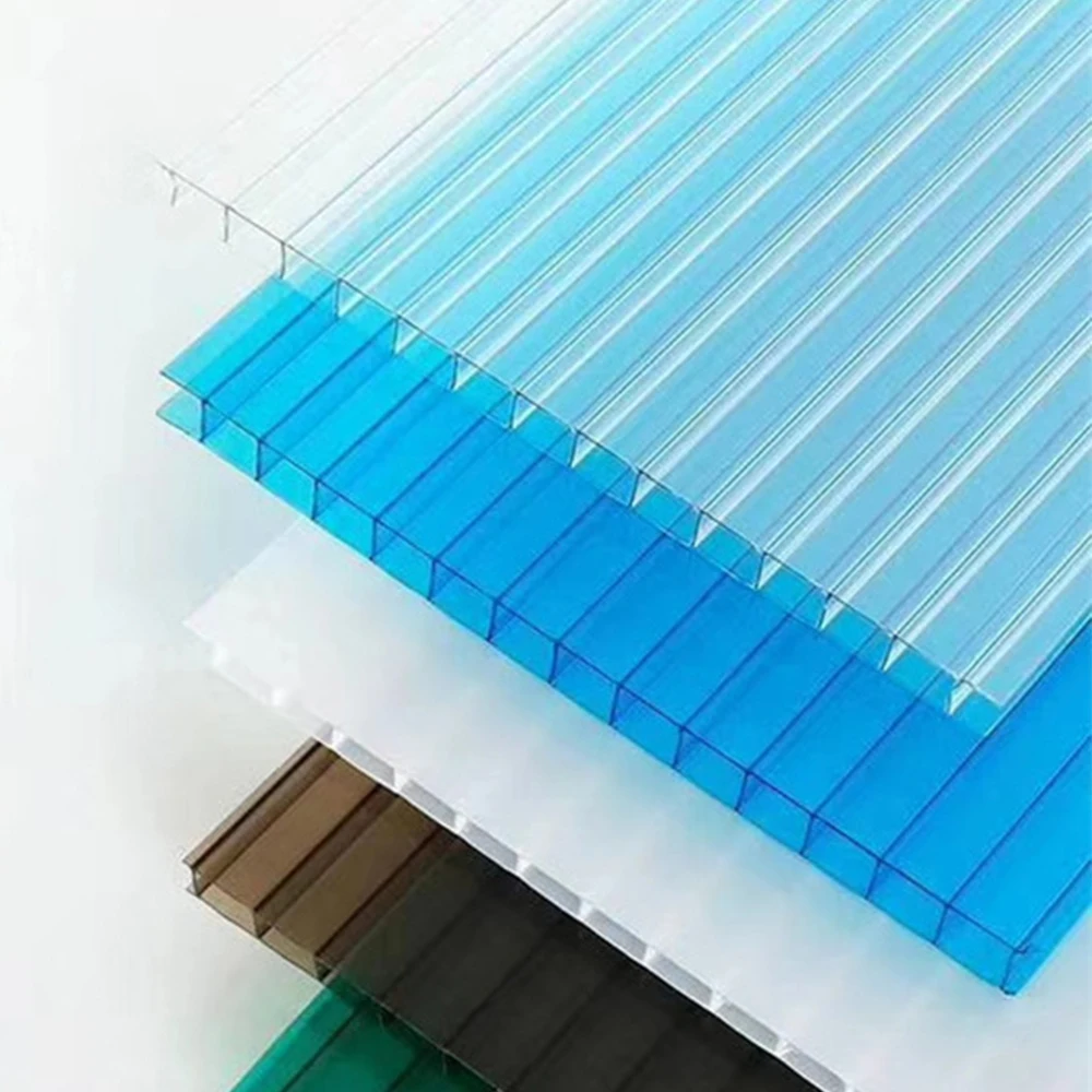 Modern 6mm Clear Thermal Weatherproof Translucent Polycarbonate Sun Sheet For Gazebo Awnings And Warehouse Roof