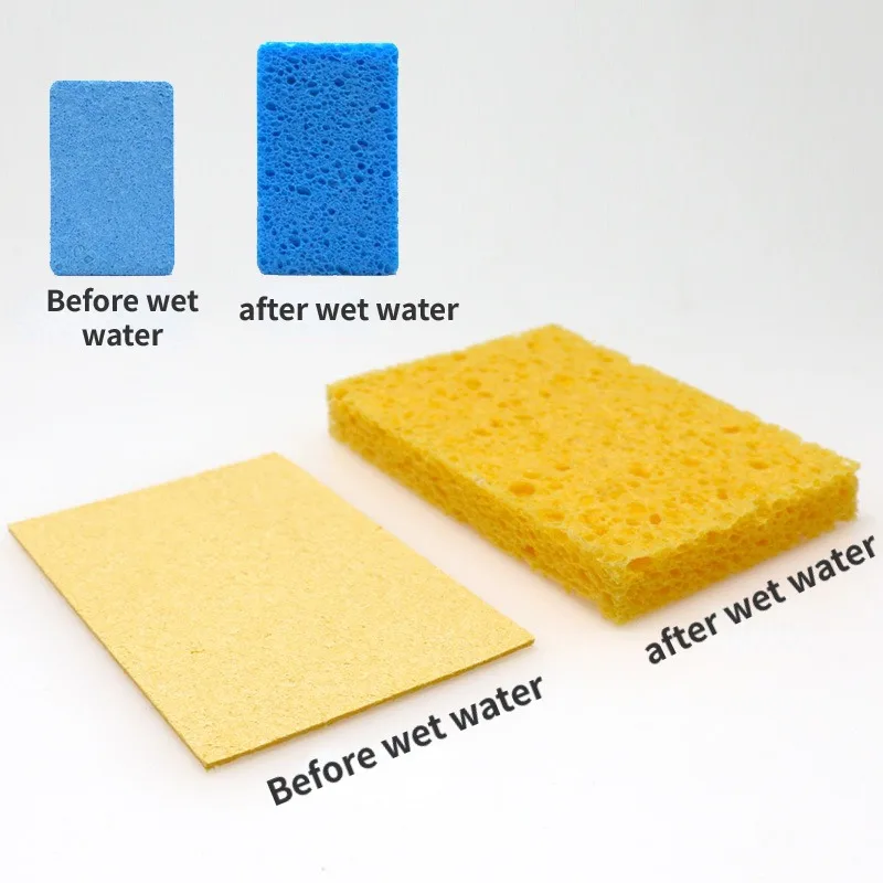Magic Eco Friendly Compressed Cellulose Sponge Kitchen Dish Washing Cleaning Sponge Cloth Kitchen Sponge