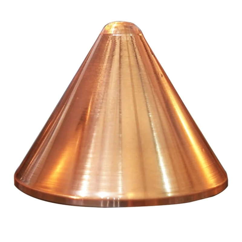 Manufacturer Customized Factory Copper Spinning Parts, Aluminum Steel Hollow Copper Metal Spinning Servcise Brass Cone