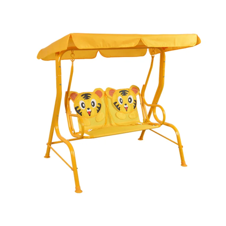High quality factory wholesale new design metal steel frame kids backyard outdoor swing sets