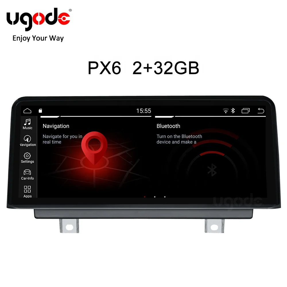 
Ugode stock promotion F30 Android 9.0 Car Stereo GPS for BMW 3 Series F30 Android Screen Player 