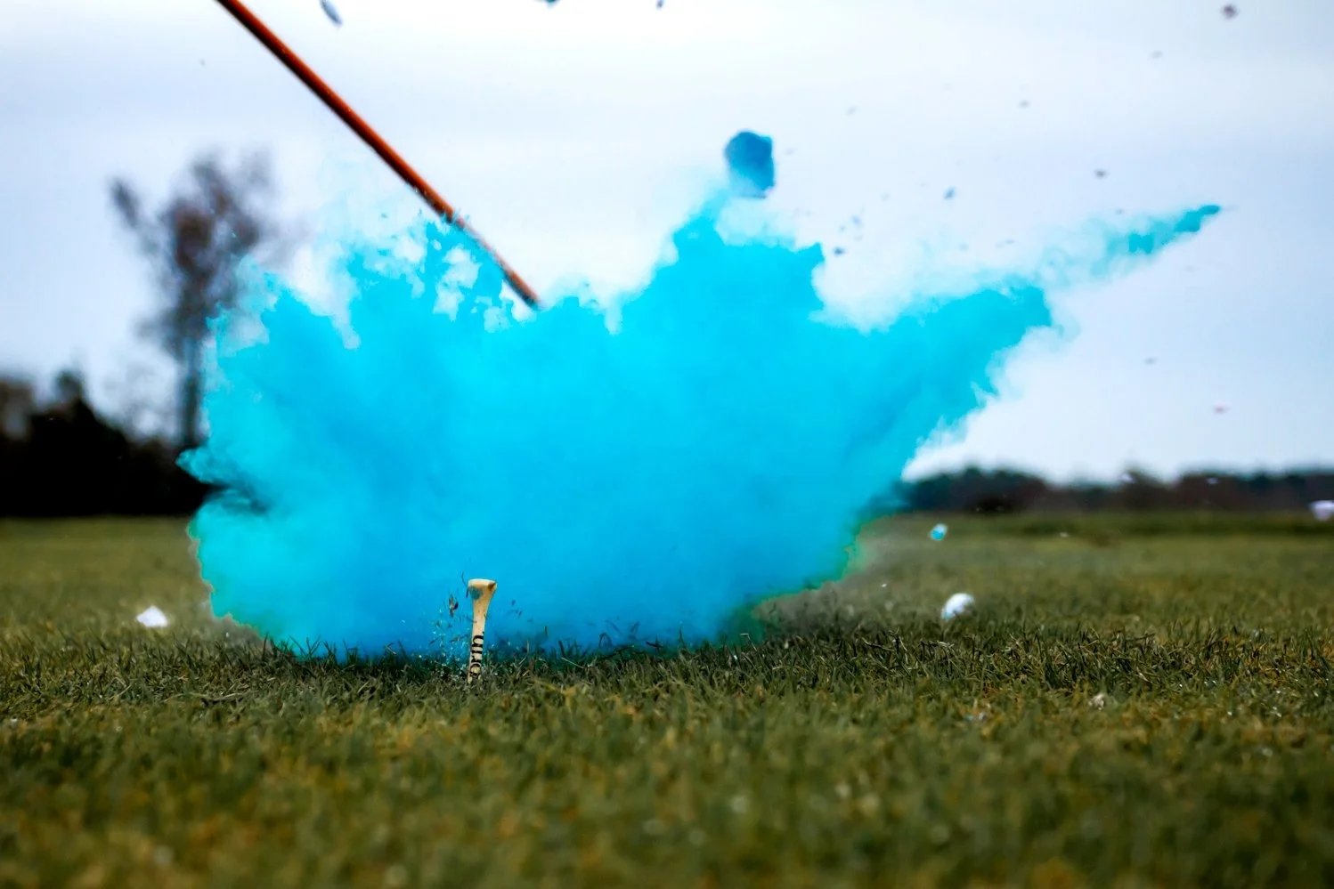 Heyha Baby Gender Reveal Exploding Golf Balls Pink and Blue Set for Boy or Girl Gender Reveal Party