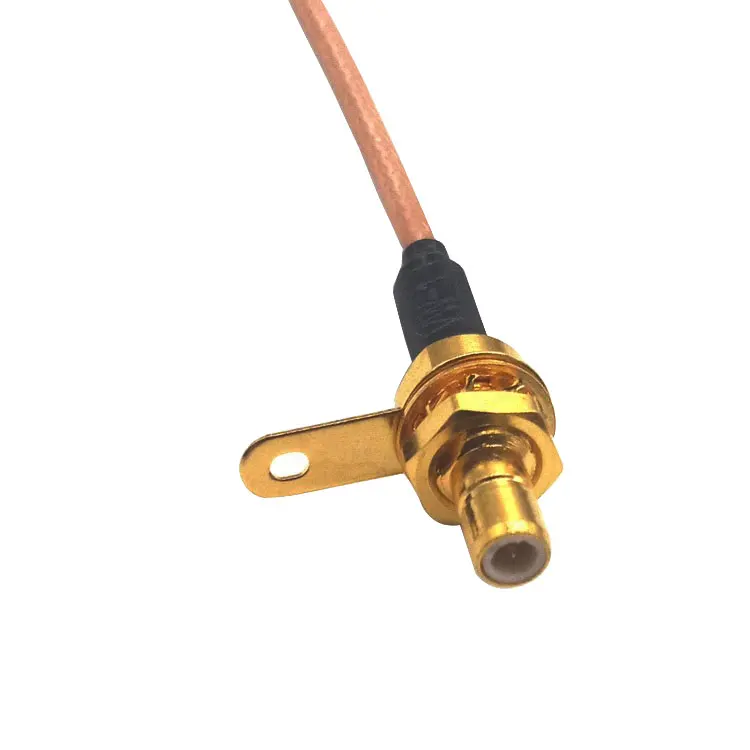 Wavelink wall Panel Connectors TNC Male To SMB sywv RF Coaxial Cable