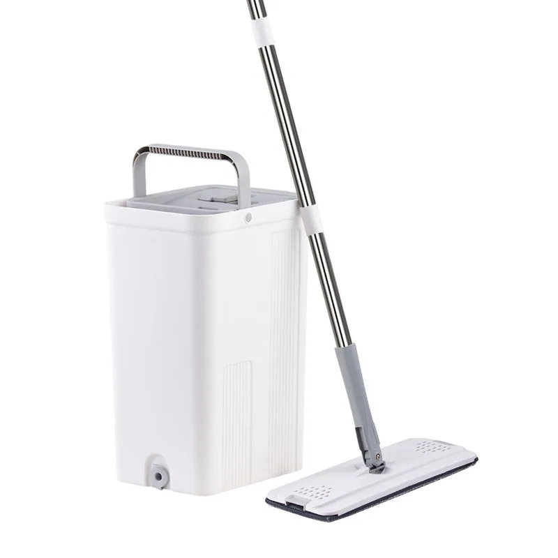2023 New microfiber wet and dry Cleaning Mop Bucket360 wash flat mop bucket for floor cleaning magic mop