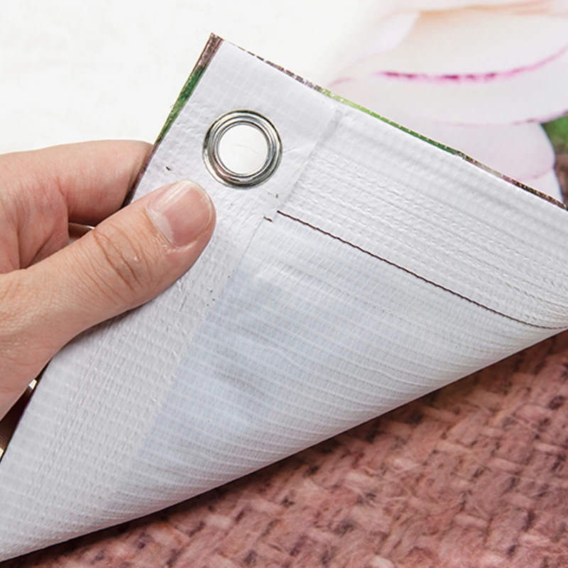 Full Color 13 oz PVC Vinyl Banner Company Logo Printing Custom Banner printed for advertising