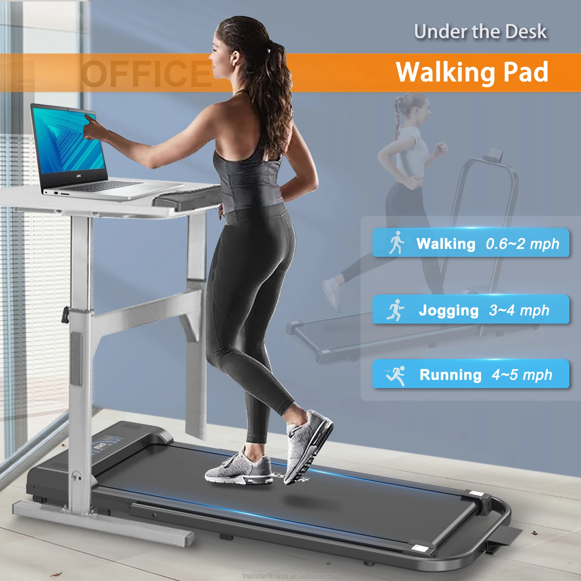 2024 домашняя тренировочная машина тонкая беговая дорожка Walkingpad маленькая