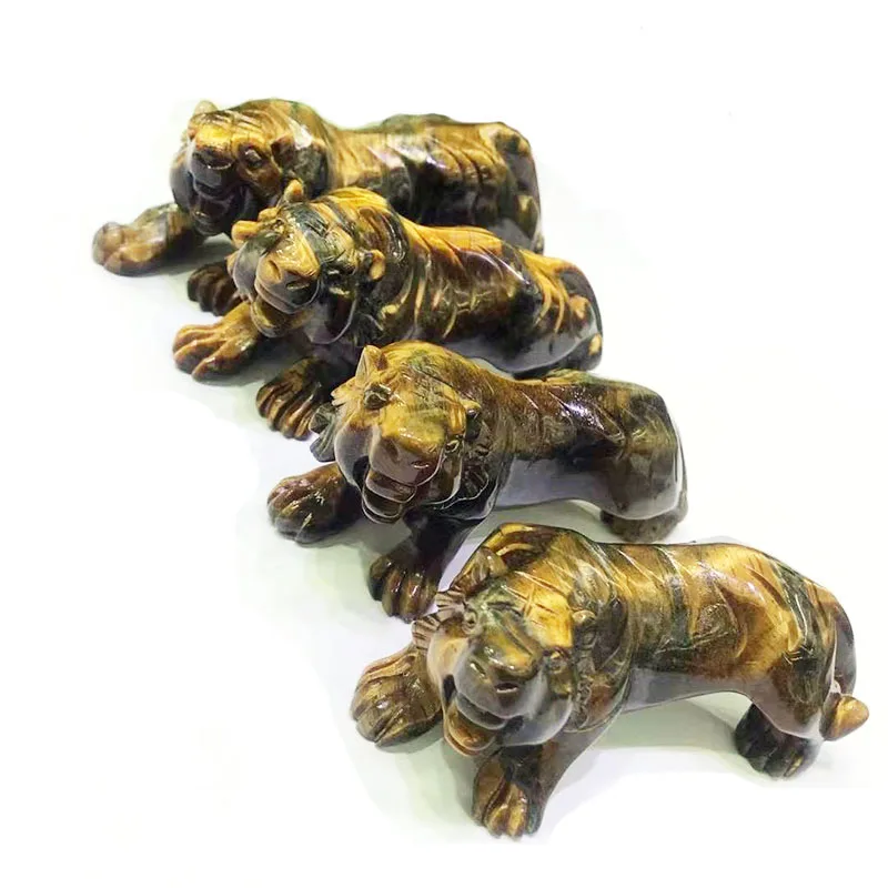 wholesale Crystal Tiger eye  Furnishing Articles Carving Business Craft Gifts Anniversary Souvenir Factory