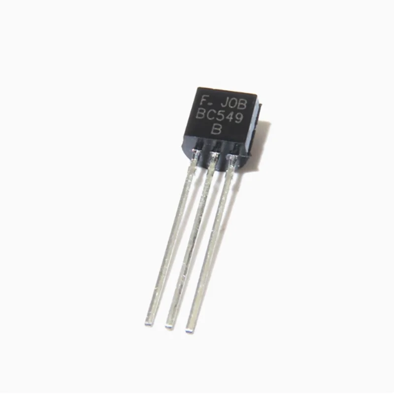 BC549 BC549B direct insertion TO-92 low-power transistor NPN transistor 0.1A/30V