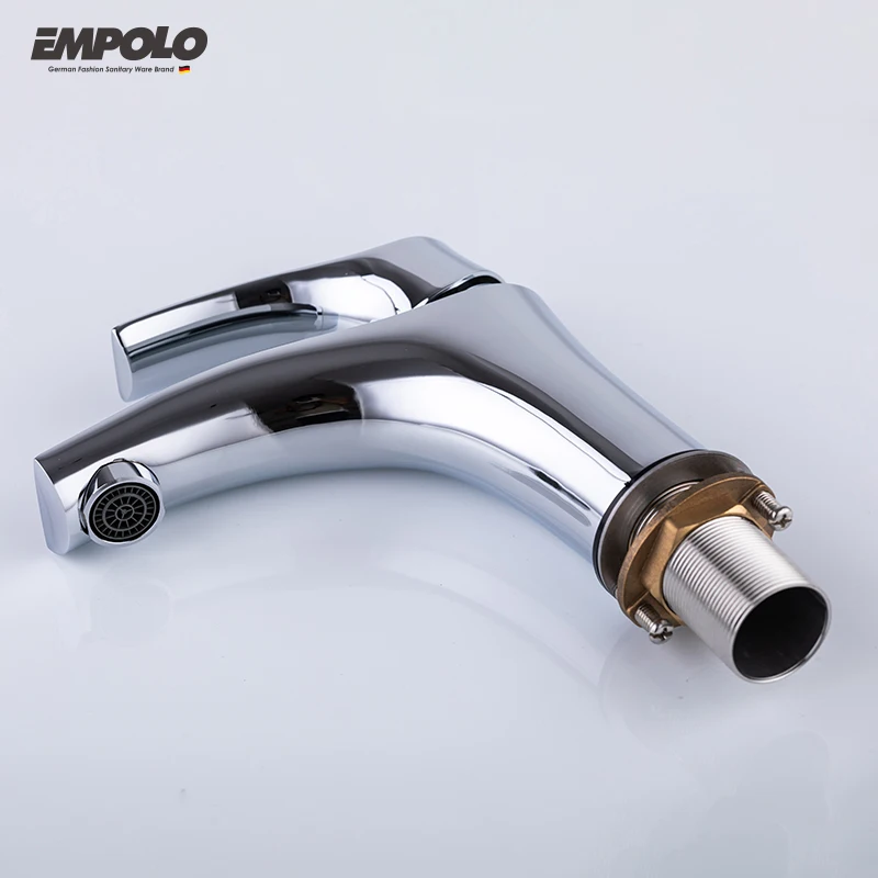 Quality Upc sanitary ware latest design faucet single cold high pressure brass water mixer tap bathroom sink faucet