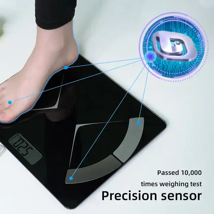 Perfect Price Indicator Portable High Sensor Scale Electronic Body Fat Smart Bathroom Digital Weighing Scale Household Scales