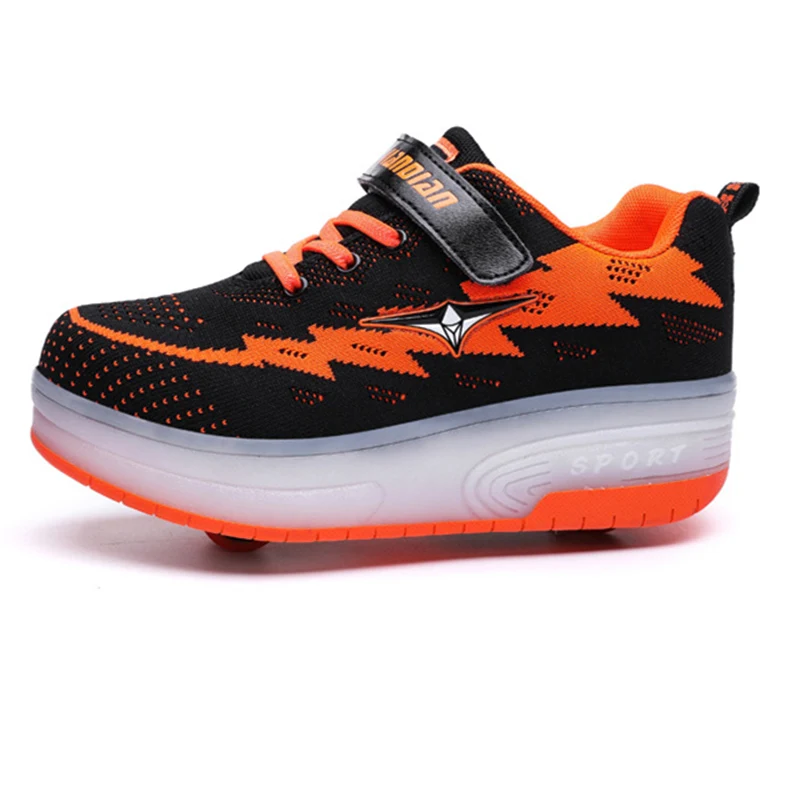 
Roller skates cheap quality sports shoes boys and girls sneakers for Outdoor sports size:28-40 