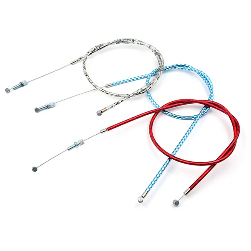 die-casting zinc head steel wire rope control cable assembly bowden cable with customized fittings