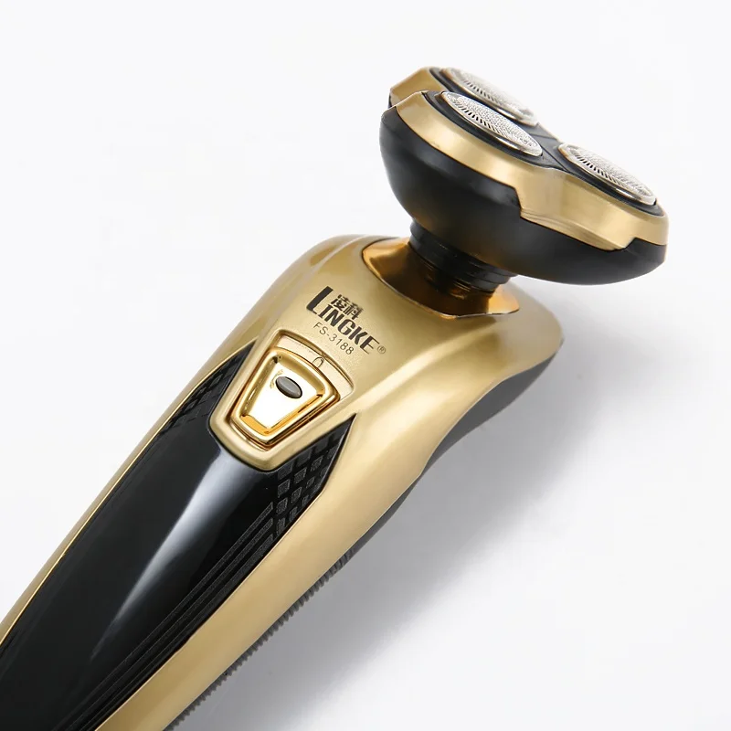 
Lingke 3188 multi-function razor three-in-one rechargeable beard knife washing electric razor sideburns trimmer 