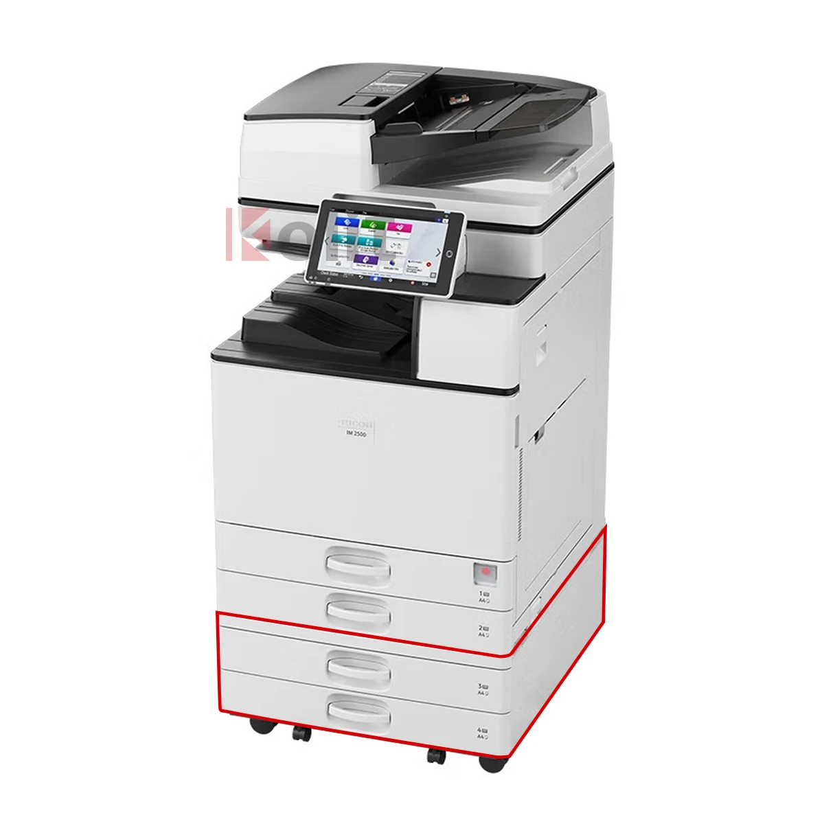 Распродажа с завода монохромный Ricoh IM 2500 Многофункциональный копировальный аппарат A3 лазерный принтер для