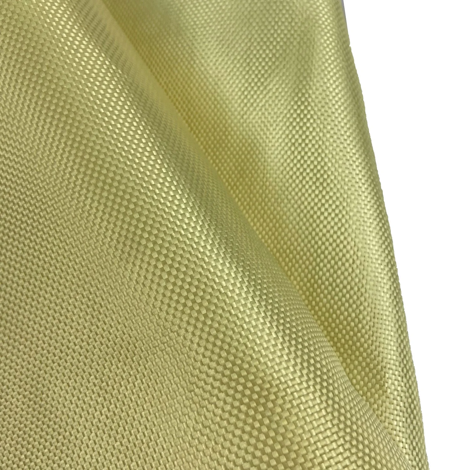Heat Resistant High Quality Yellow 840D 160G Aramid Fiber Fabric for Ropes and Cables