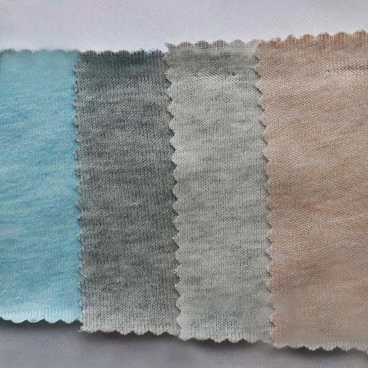 Крашеная Ткань Джерси для нижнего белья, бамбуковое углеродное волокно, Органическая хлопчатобумажная ткань для детей