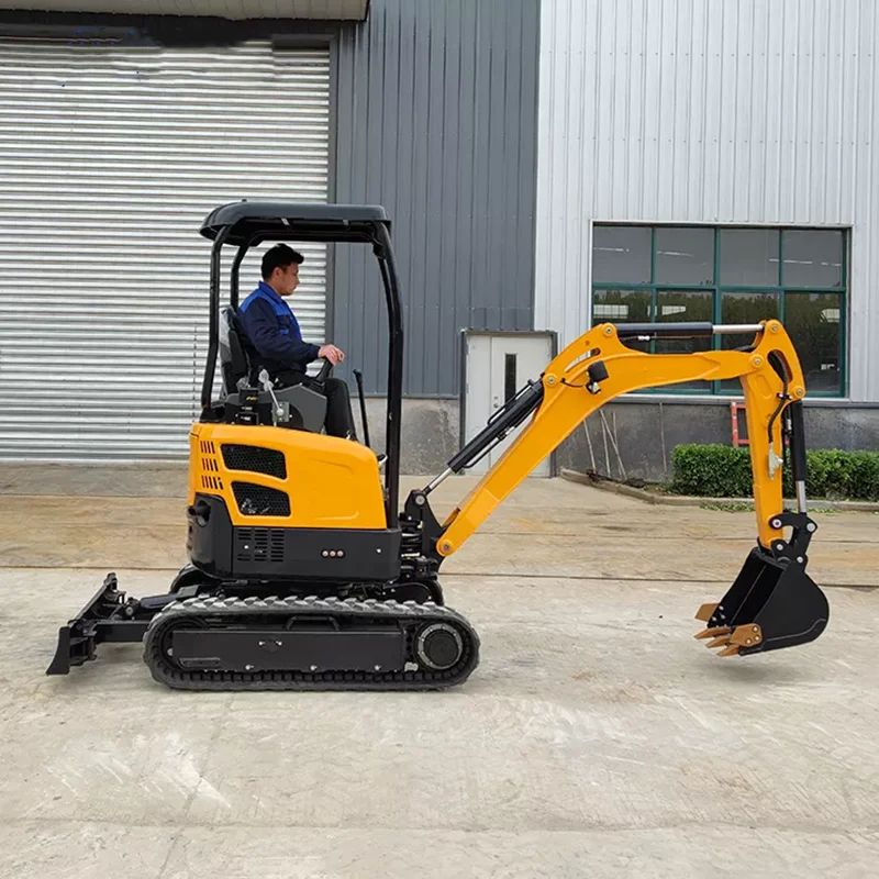 New Technology  Mini Excavator 1 Ton 1.8 Ton 2 Ton Price Free Shipping Cheap China Wholesale Compact Mini Digger Excavator Mini
