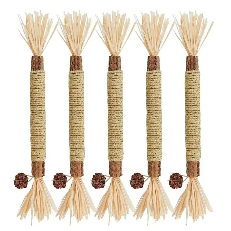 Natural Matatabi Pet Cat Snacks Sticks Cleaning Tooth Catnip Nip Chew Toy For Cats Accessories