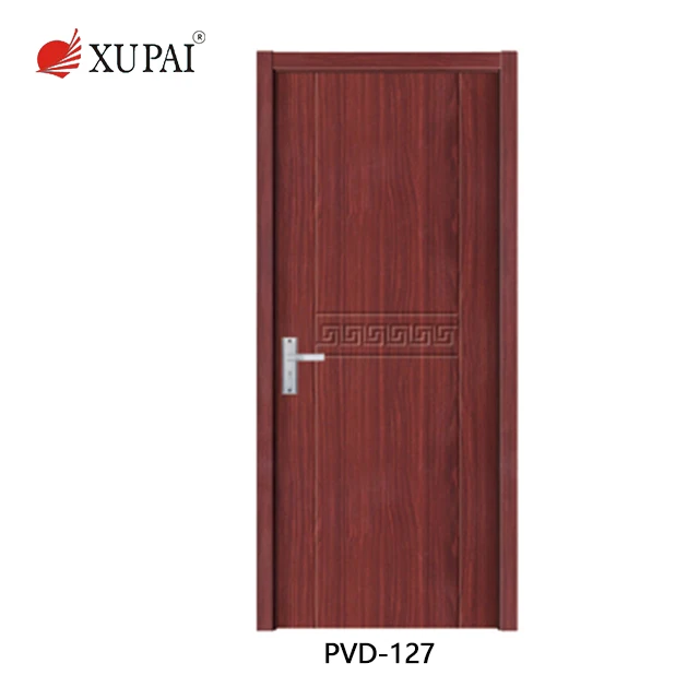 Customized size and design Walnut israel security door stanley  exterior doors pu foam infilling pvc door