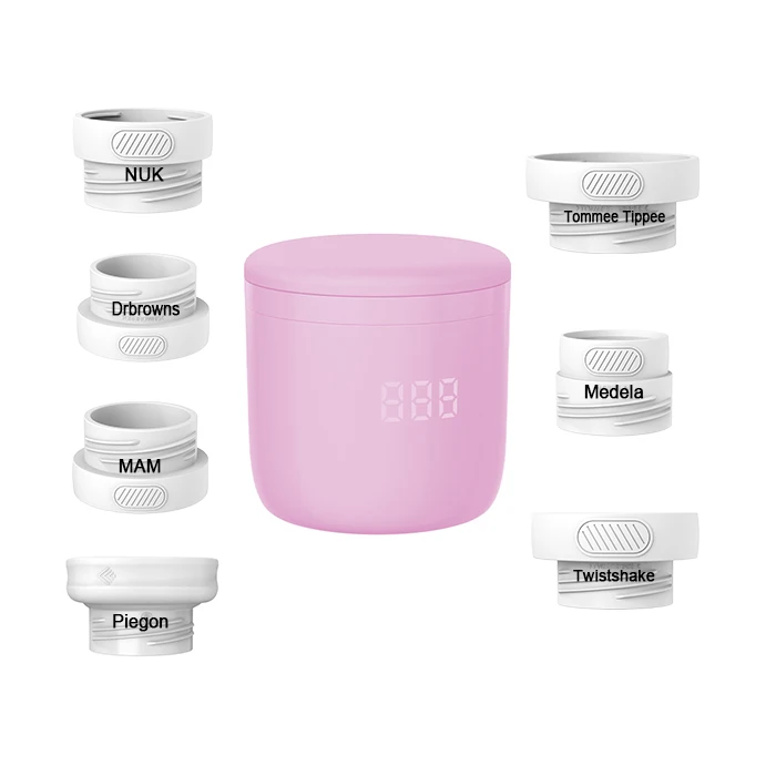 5000mAh Portable Milk Powder Formula Maker Stainless Steel Water Bottle Sterilizer Baby Bottle Warmer for Breastfeeding