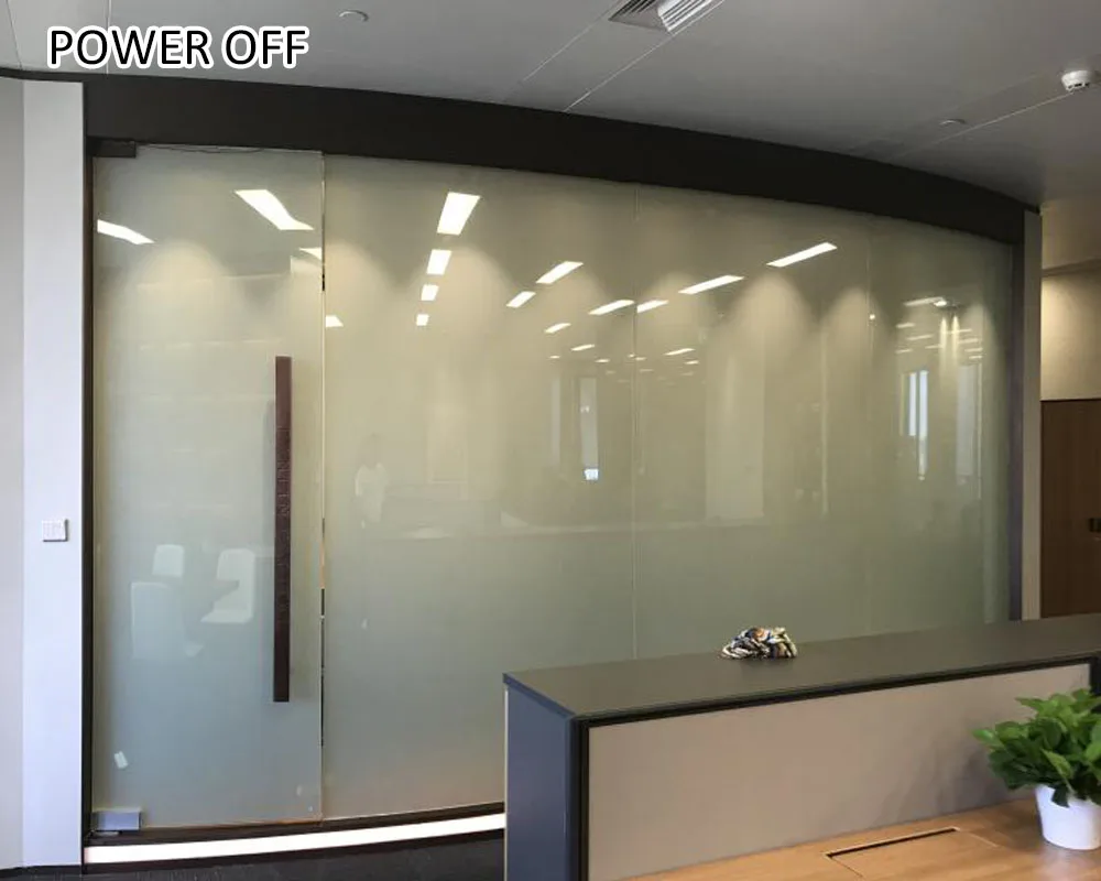 Polymer dispersed liquid crystal smart film