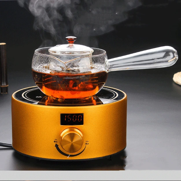 
2020 HOT SALES hand made heat resistant borosilicate glass teapot 