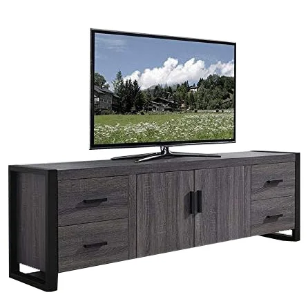 Luxury Living  Room Furniture Tv Cabinet Unique New Modern Tv Stand With Drawers
