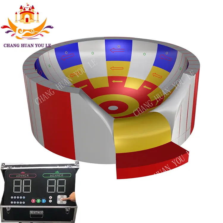 Inflatable Vortex Competition Interactive Game With Interactive Play System