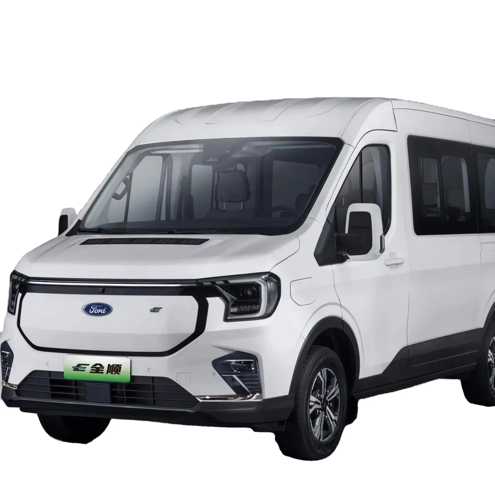 E Transit 2024 E Transit Business Edition Medium Axle Medium Roof 9 Seat Premium 77.28kWh
