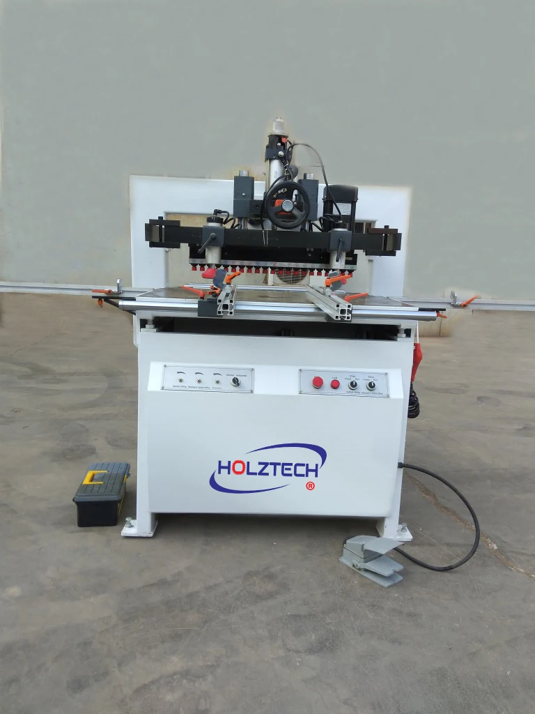 Custom Chinese Furniture Factory TwO Heads Wood Boring Machine MZ73212D Woodworking Double Rows Drilling Machine